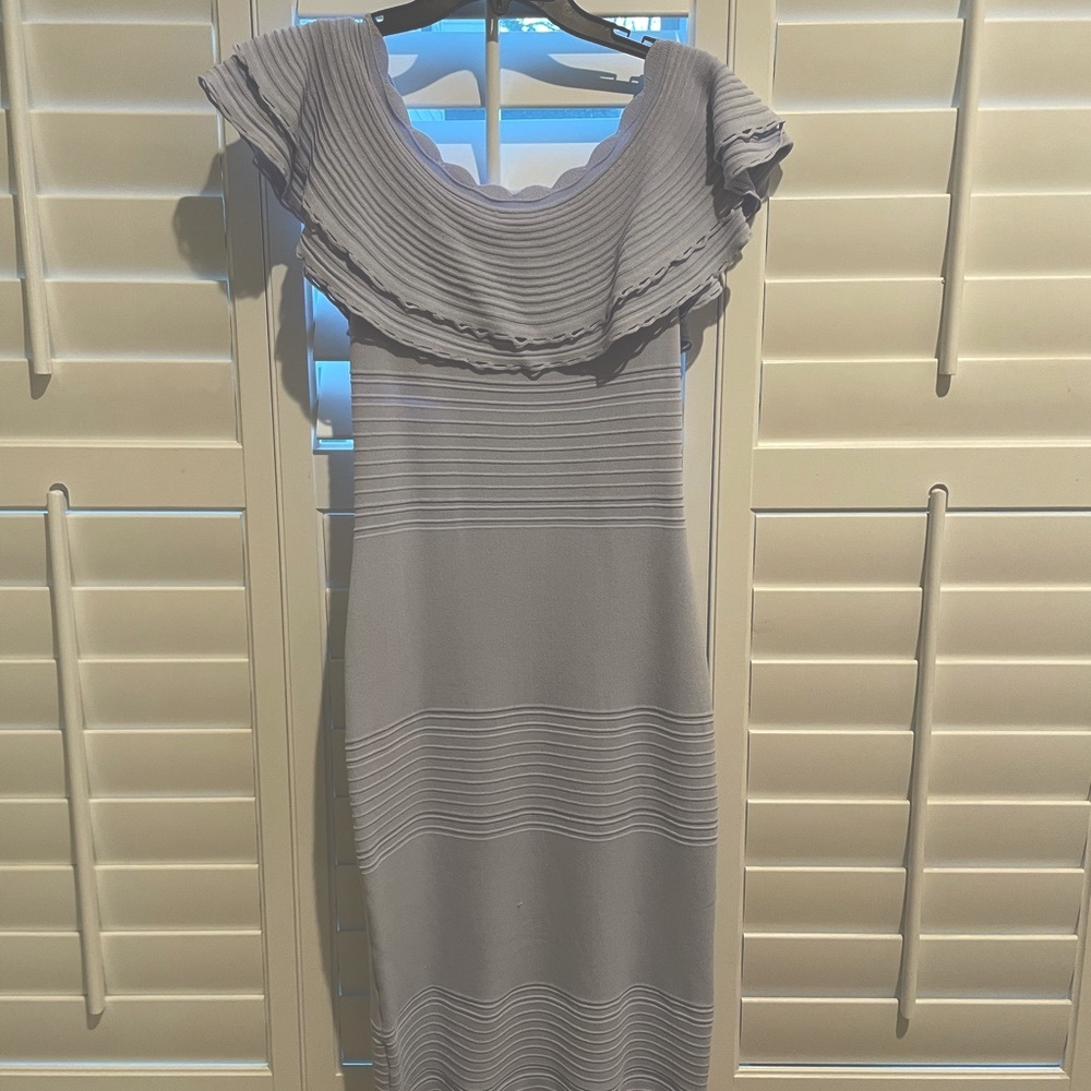 Eliza J Ribbed Cowl Neck Sheath Maxi Dress
PRICED TO SELL!!! BUY IT NOW!!